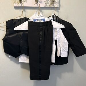 RAFAEL Black Formal Toddler sets